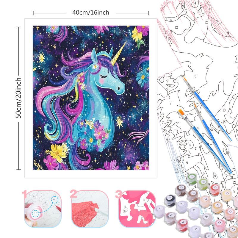 PhotoCustom Purple Unicorn Pai – обзор и цена Art Craft Unicorn