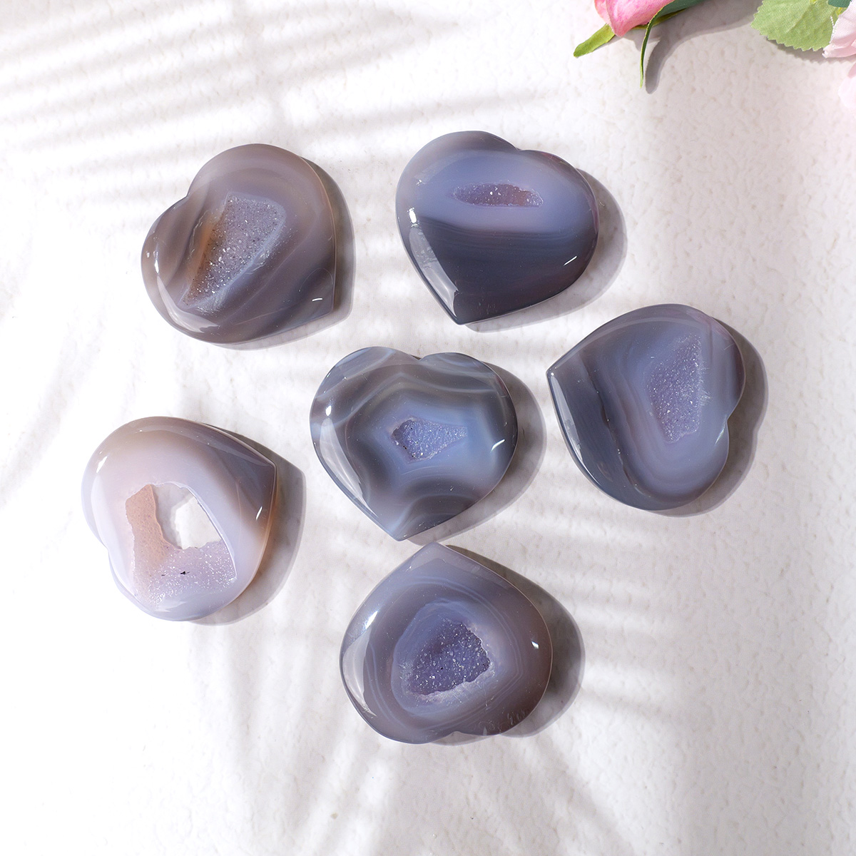 1PC Natural Agate Love Heart S – обзор и цена Art Craft Mother'S Day