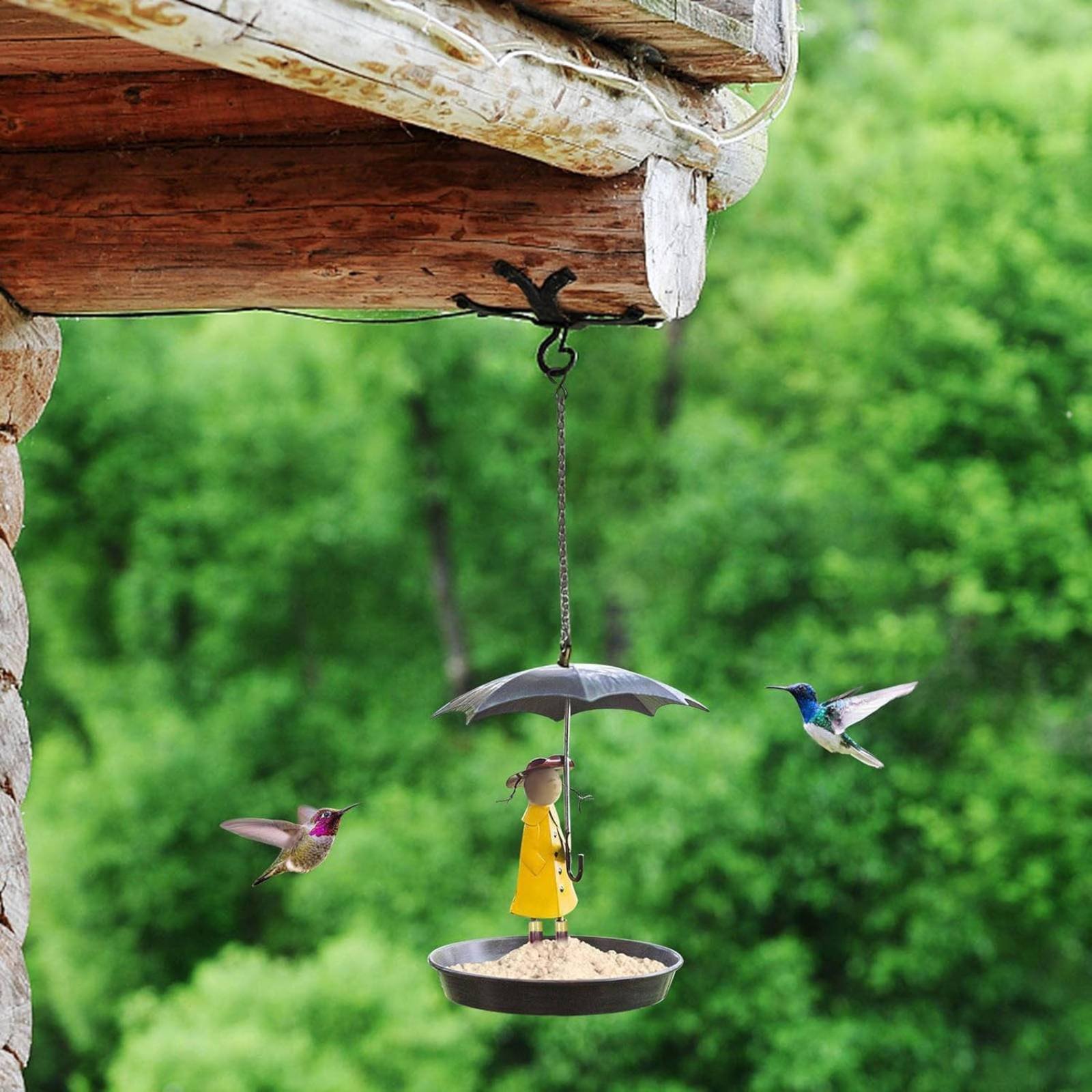 Girl with Umbrella Bird Feeder – обзор и цена Art Craft And