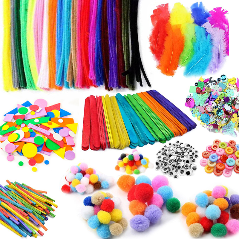 1000pcs Kids Crafts Art Suppli – обзор и цена Art Craft Kits For Kids