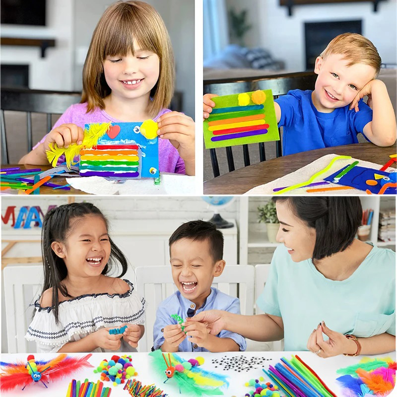 1000pcs Kids Crafts Art Suppli – обзор и цена Art Craft Kits For Kids