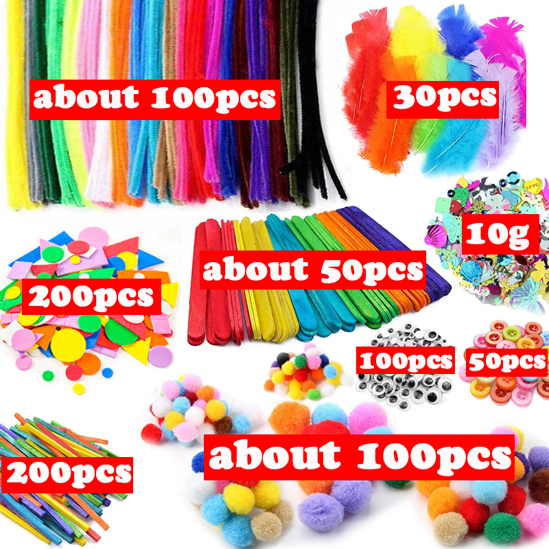1000pcs Kids Crafts Art Suppli – обзор и цена Art Craft Kits For Kids