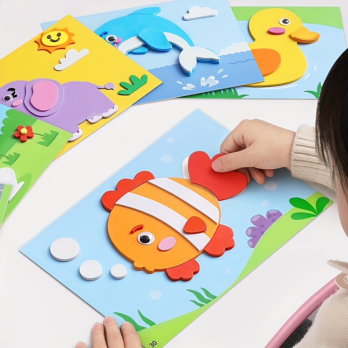 3D Stickers for Kids, Disposab – обзор и цена Art Craft Kits For Kids