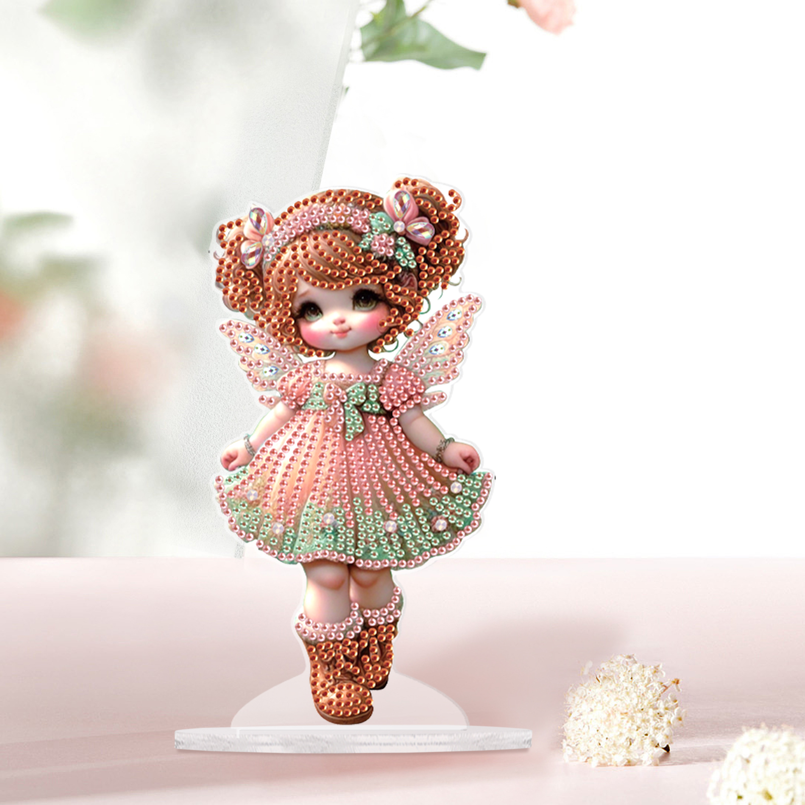 Irregular Shape Pink Doll Diam – обзор и цена Art Craft Display
