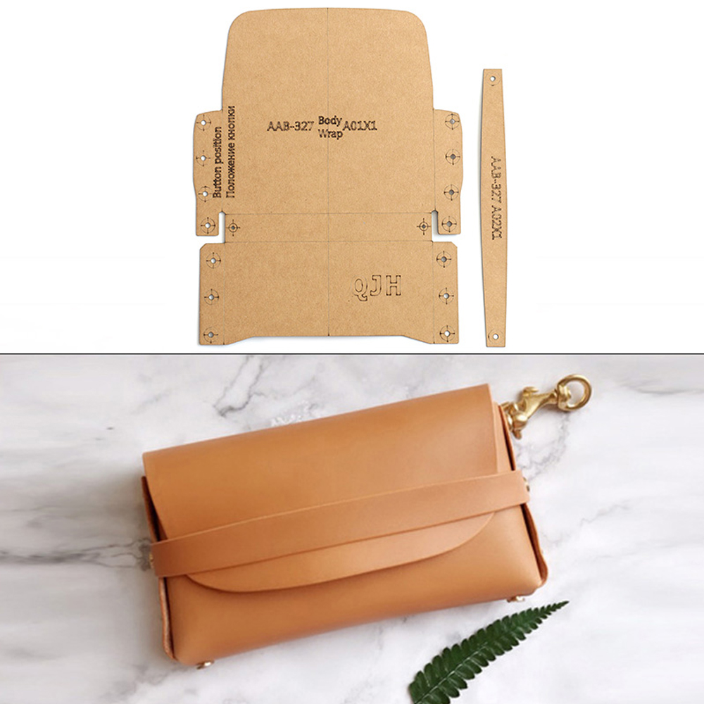 1set DIY Faux Leather Wallet C – обзор и цена Leather Tooling Kit