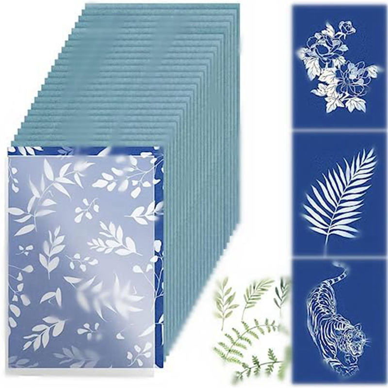 60 Sheets Cyanotype Paper, Sun – обзор и цена Art Craft Kits For Kids