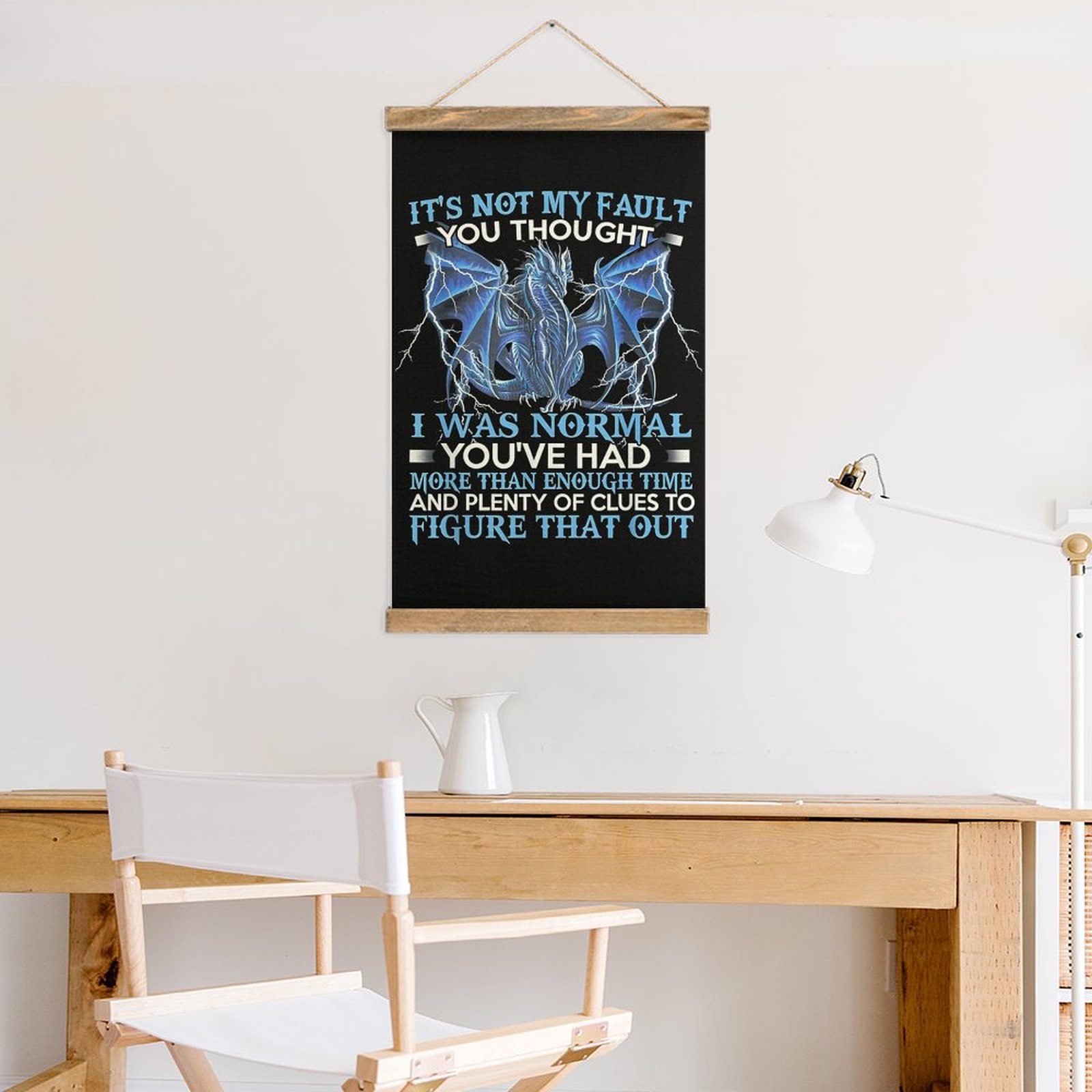 Linen Hanging Painting Dragon  – обзор и цена Art Craft Quotes