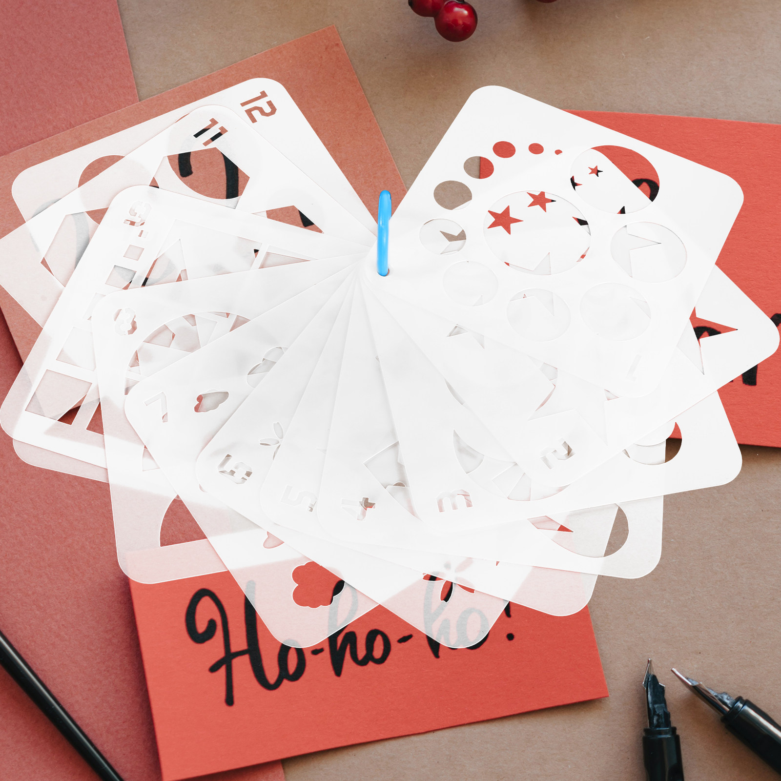 12Pcs Geometric Art Templates  – обзор и цена Art Craft Template