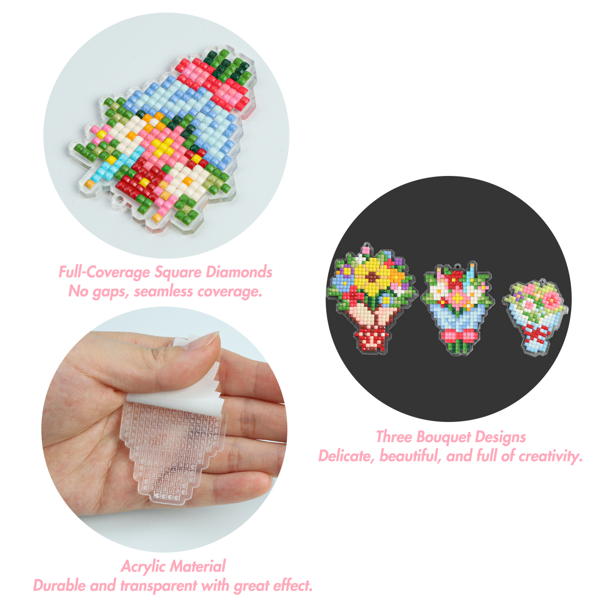 FOREVER YOUNG 3PCS Bouquet Acr – обзор и цена Art Craft Kits For Kids