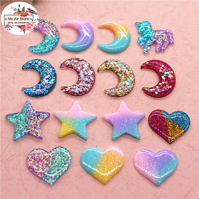 10pcs/20pcs star/unicorn/heart – обзор и цена Art Craft Unicorn