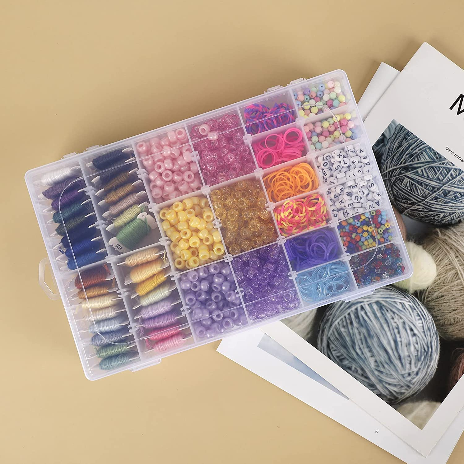 36 Grids Plastic Organizer Box – обзор и цена Art Craft Display