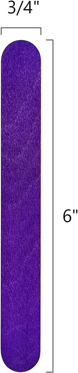 KTOJOY 6” 50 Pcs Colored Jumbo – обзор и цена Art Craft Stick