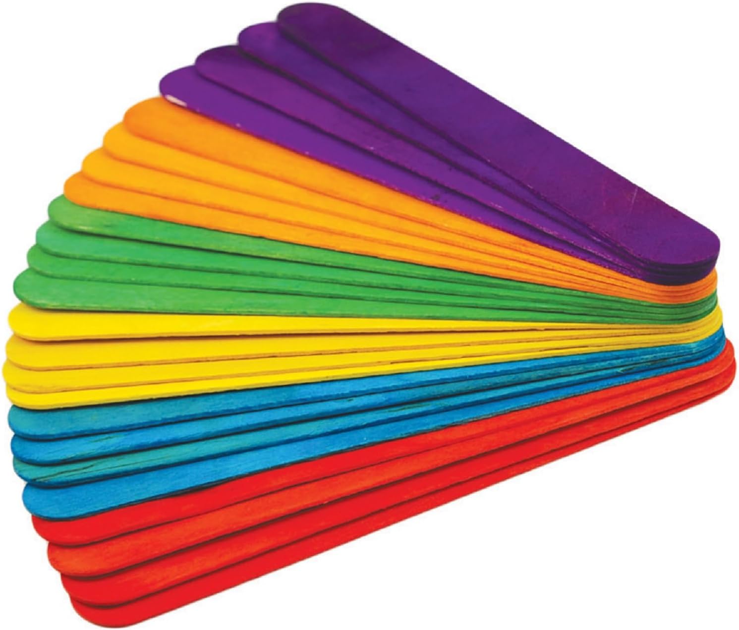 KTOJOY 6” 50 Pcs Colored Jumbo – обзор и цена Art Craft Stick