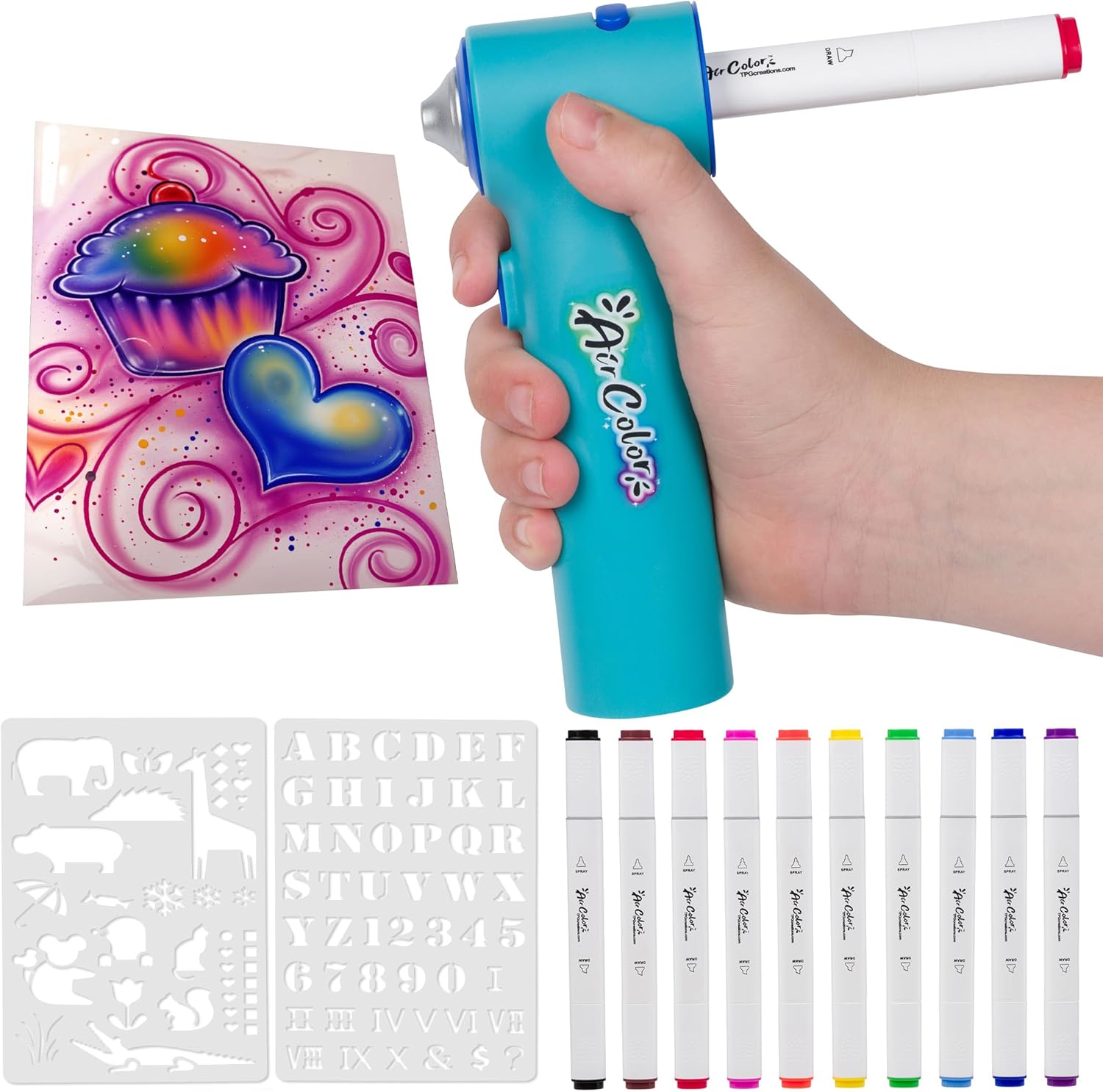 Cordless Airbrush Marker Kit f – обзор и цена Art Craft Kits For Kids