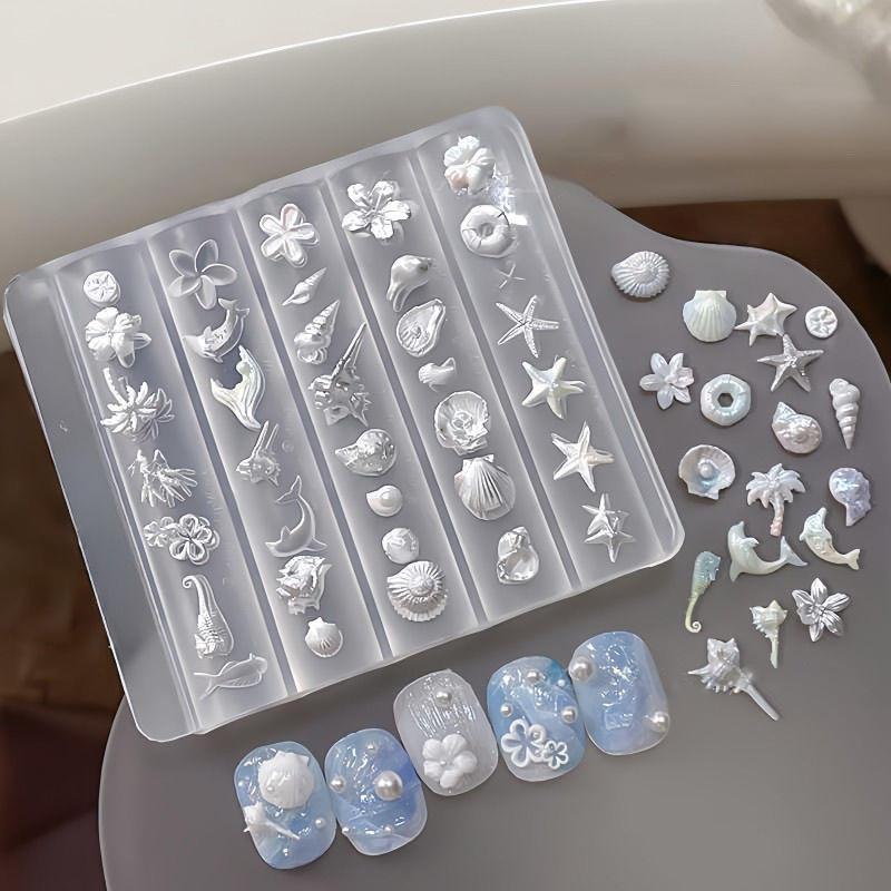 3D Mold Silicone Nail Art Deco – обзор и цена Art Craft Template