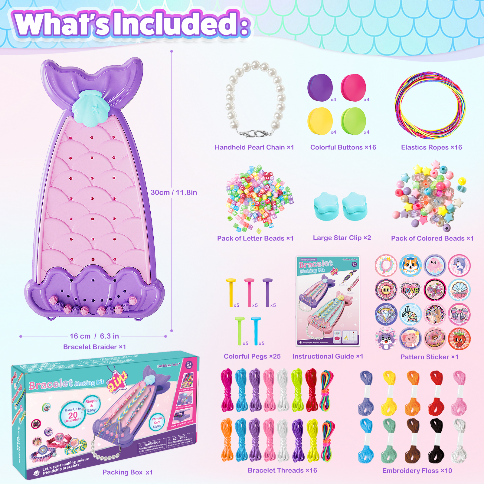 Friendship Bracelet Making Kit – обзор и цена Art Craft Ideas For Kids
