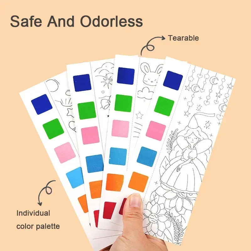 Kids Portable Watercolor Paint – обзор и цена Gouache Paint Set